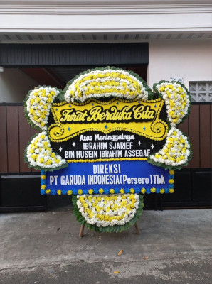 Papan Bunga Duka di Pandansari