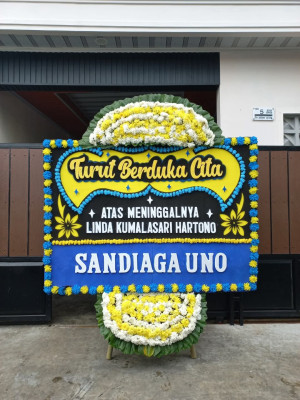 Papan Bunga Duka di Pandansari